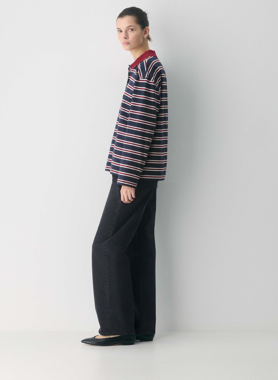 interlock cotton eton longsleeve dk nt nvy cordovan
