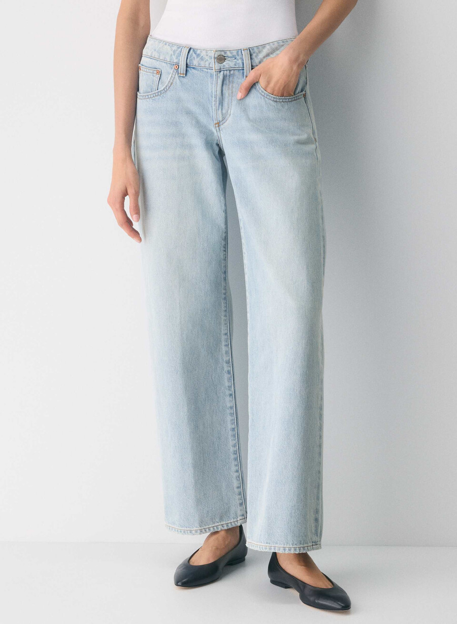 denim forum 90-tallets super lav-rise baggy jeans 15 år brl thr bleu