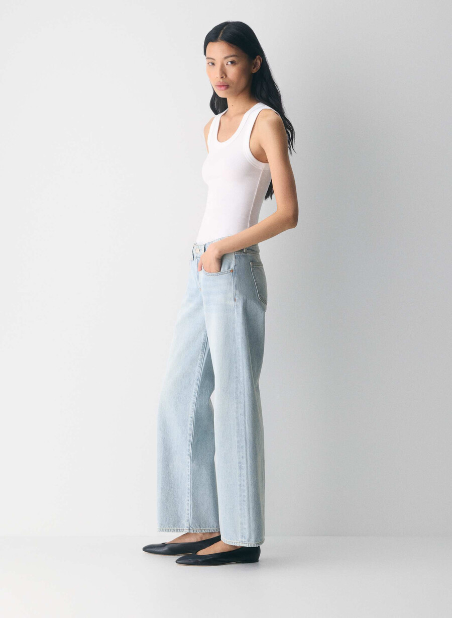 denim forum 90-tallets super lav-rise baggy jeans 15 år brl thr bleu