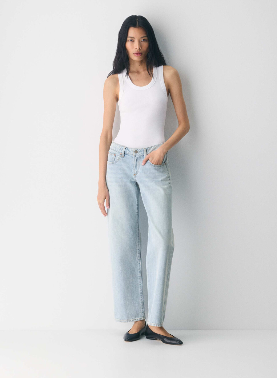 denim forum 90-tallets super lav-rise baggy jeans 15 år brl thr bleu