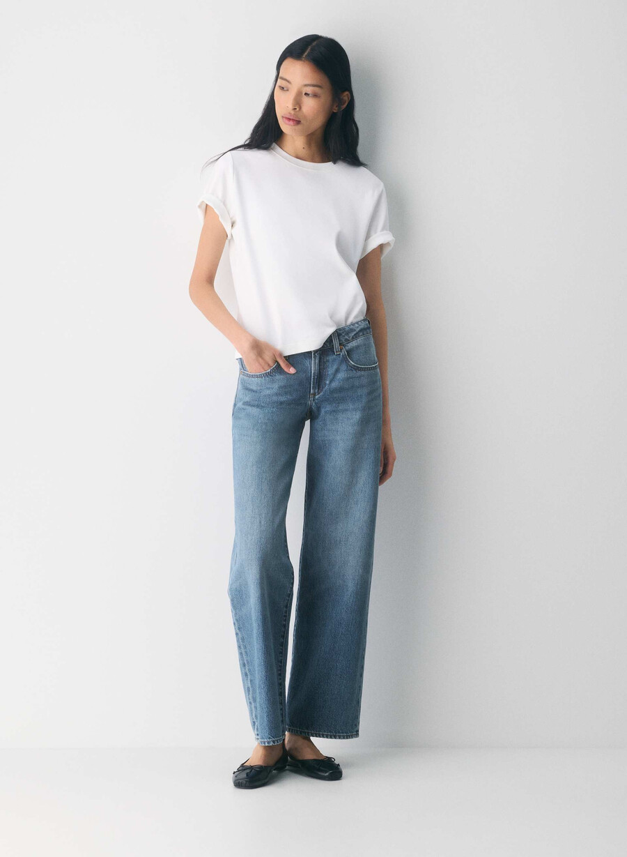 denim forum 90-tallets super lavtstående baggy jeans 5 år kiss n tell blÅ