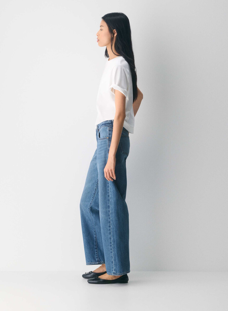 denim forum 90-tallets super lavtstående baggy jeans 5 år kiss n tell blÅ