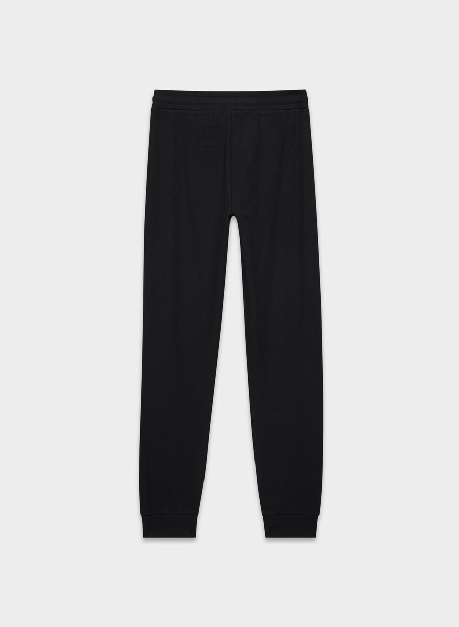 homestretch ribbet jogger svart