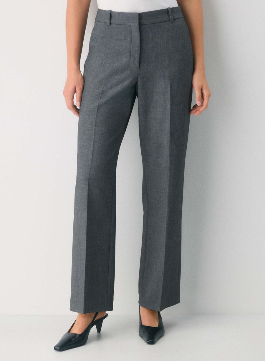 new agency curve-fit bukse - reessential heather charcoal