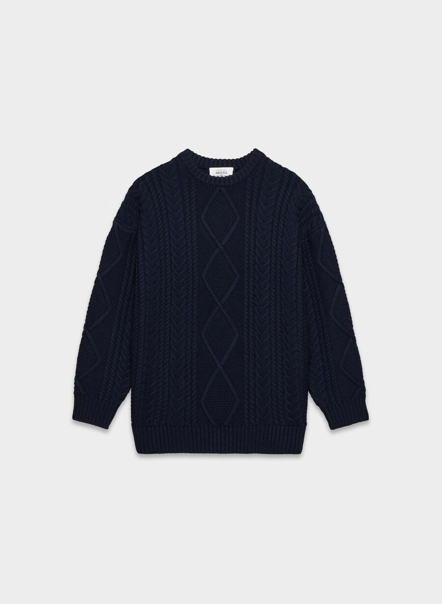 heritage knit merinoullgenser admiral