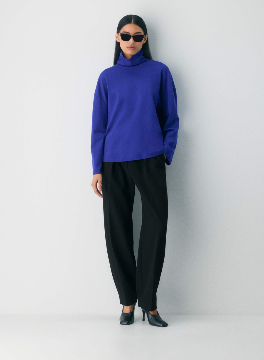interlock cotton rydel polokrage ablaze blÅ