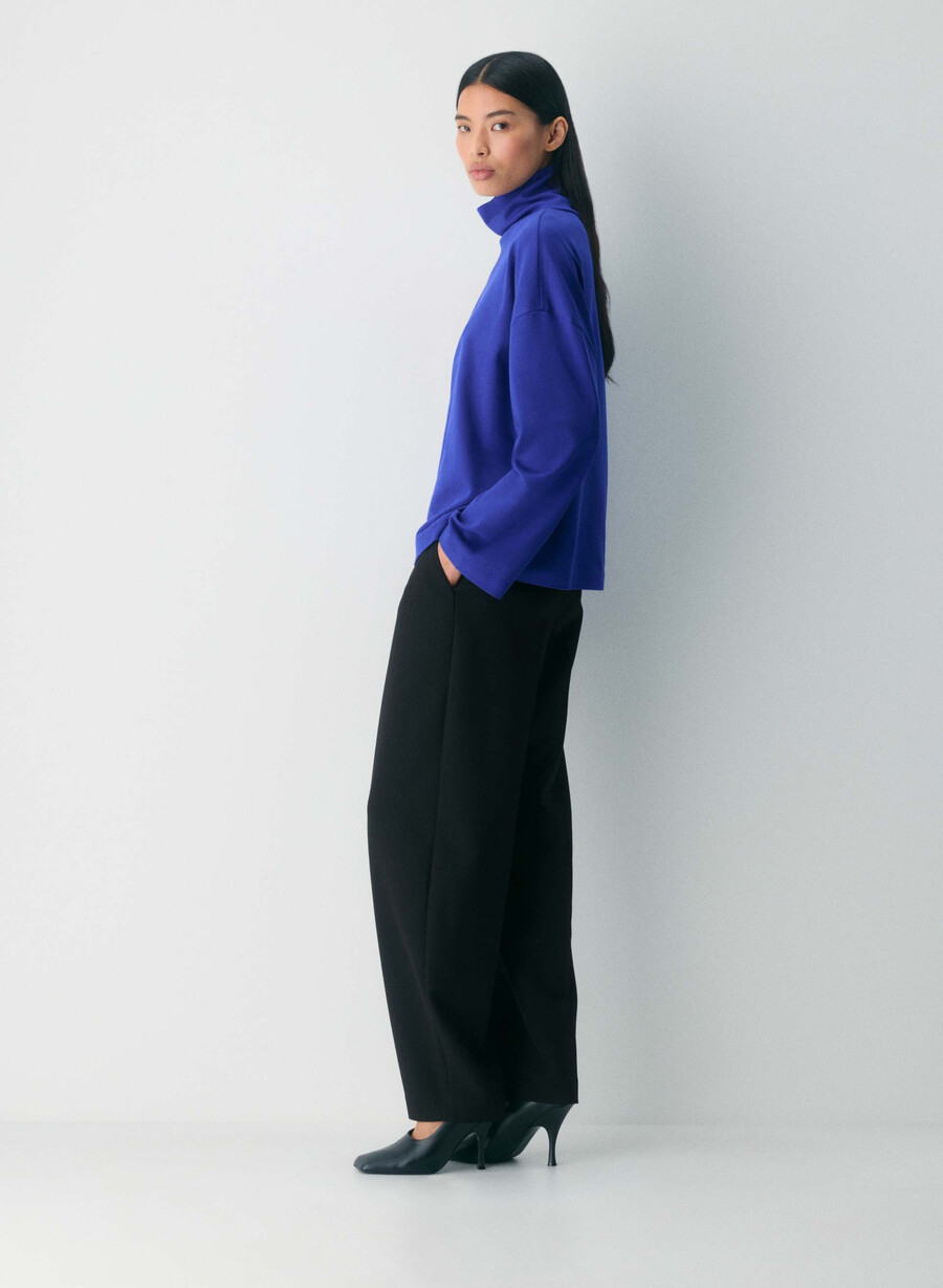 interlock cotton rydel polokrage ablaze blÅ