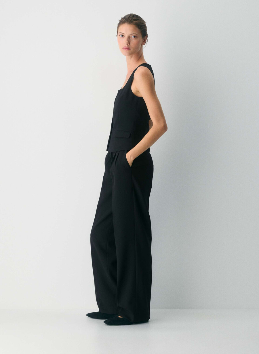 belasco vest - reessential svart