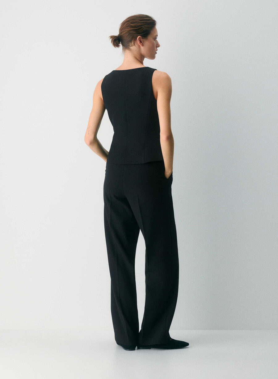 belasco vest - reessential svart