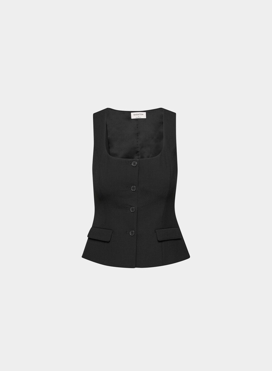 belasco vest - reessential svart