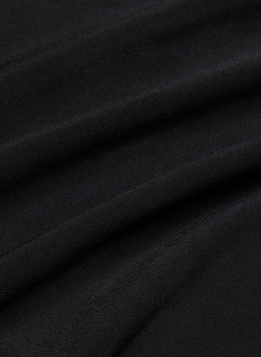 lineær bukse - smooth matter svart