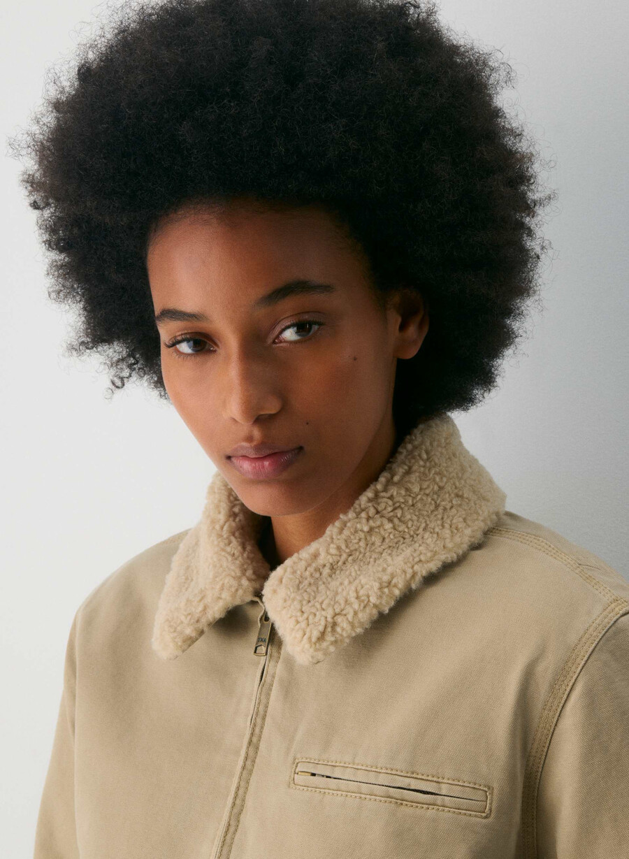 barkley arbeidsjakke vintage tan khaki