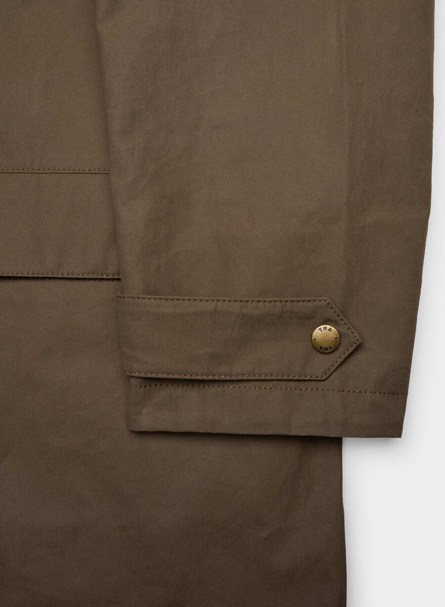 soundwave vokset trench coat sycamore brun