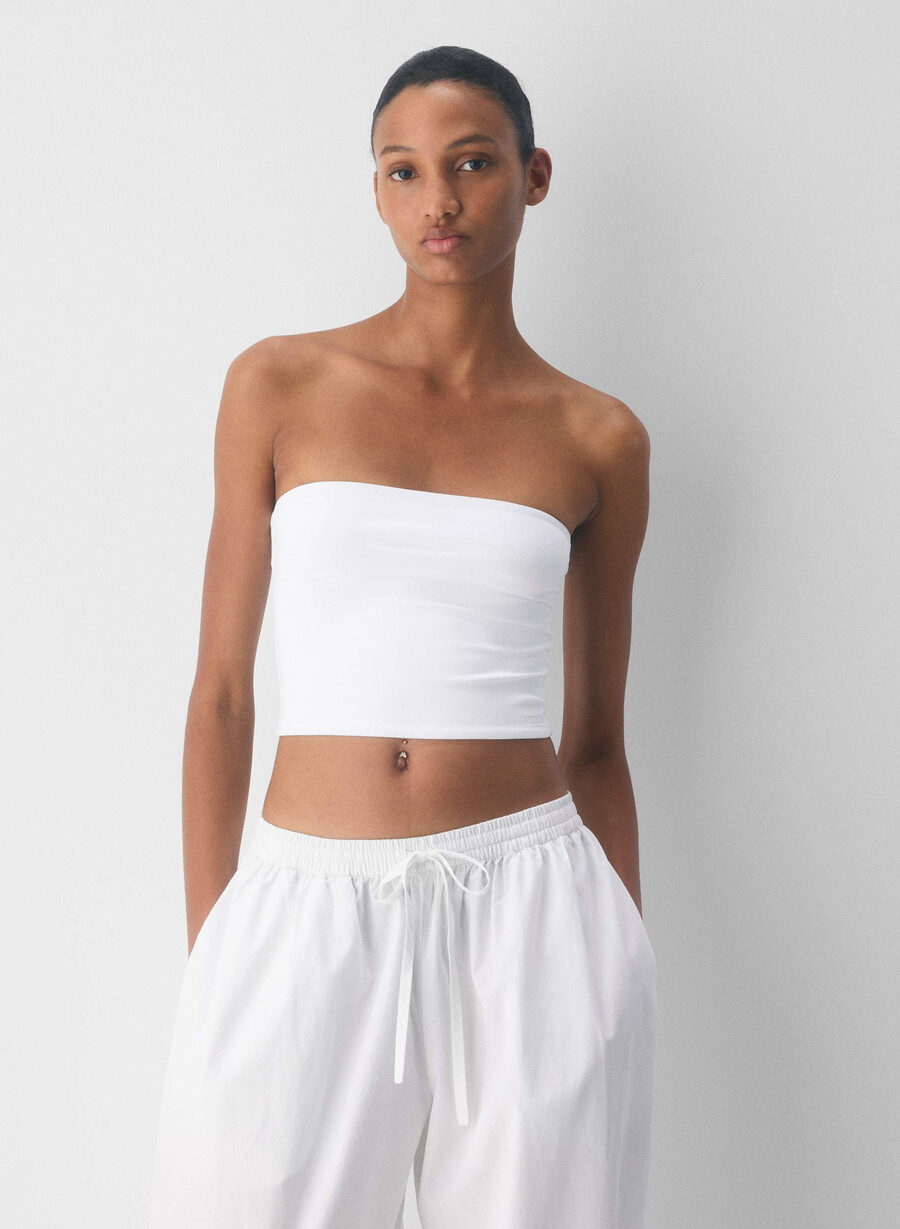 original contour appeal midje tube topp kjels hvit