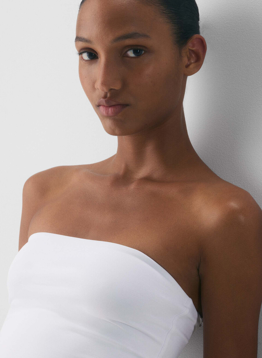 original contour appeal midje tube topp kjels hvit