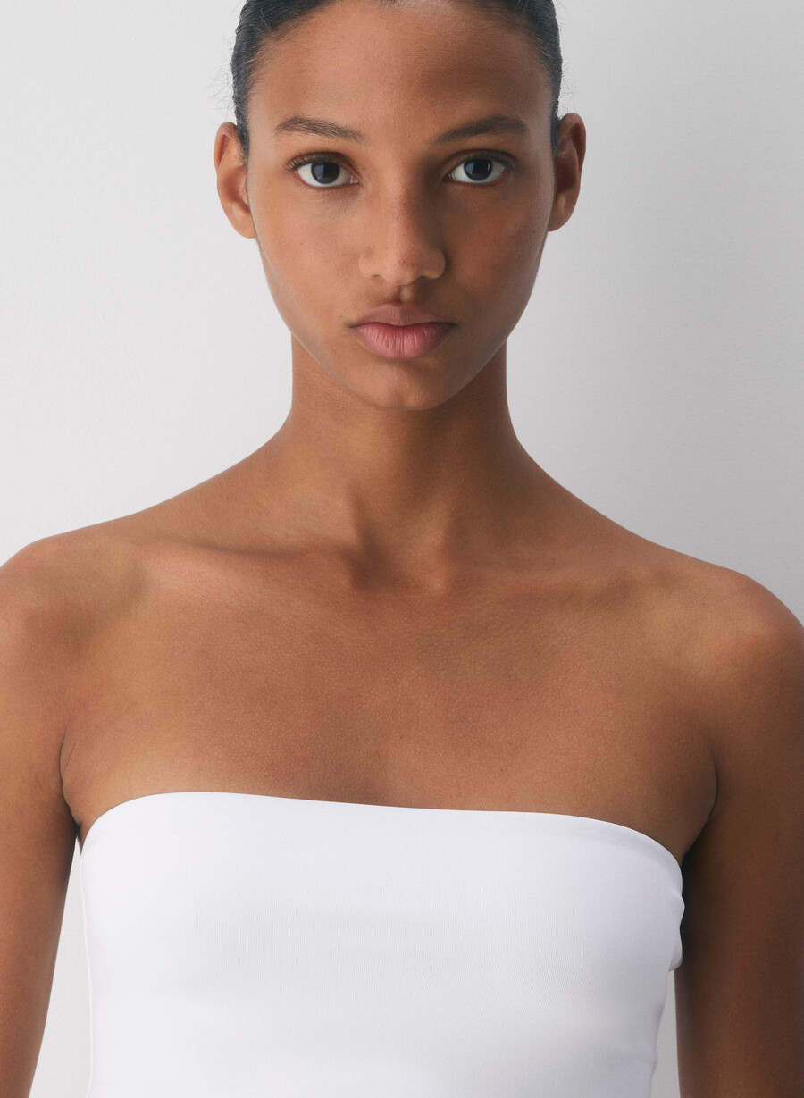 original contour appeal tube-topp i lys hvit