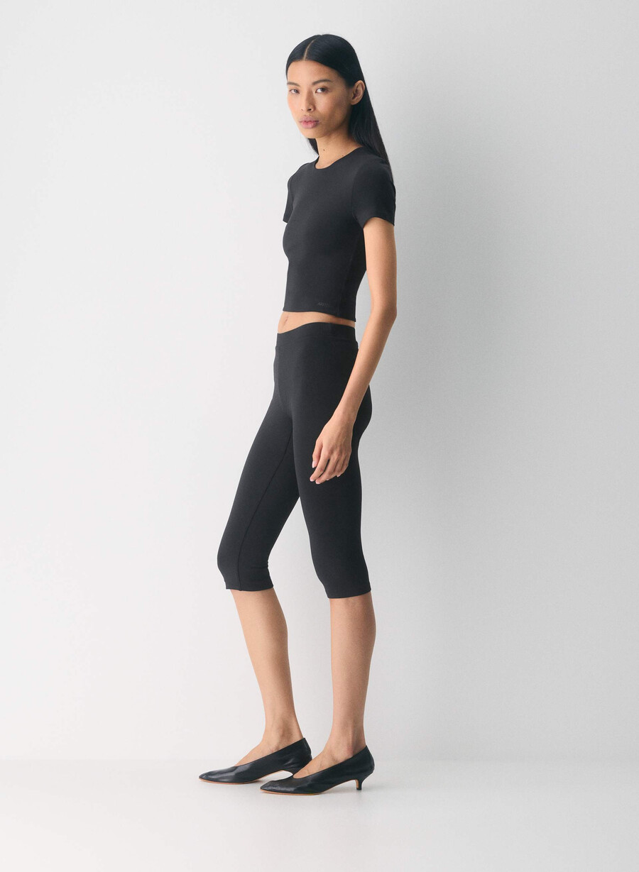 original contour marvel crew waist t-skjorte svart