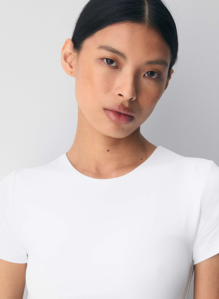 original contour marvel crew waist t-skjorte wildblomstrØs