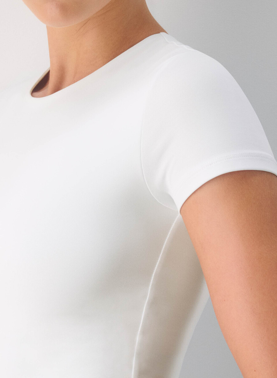 original contour marvel crew t-skjorte i hvitt