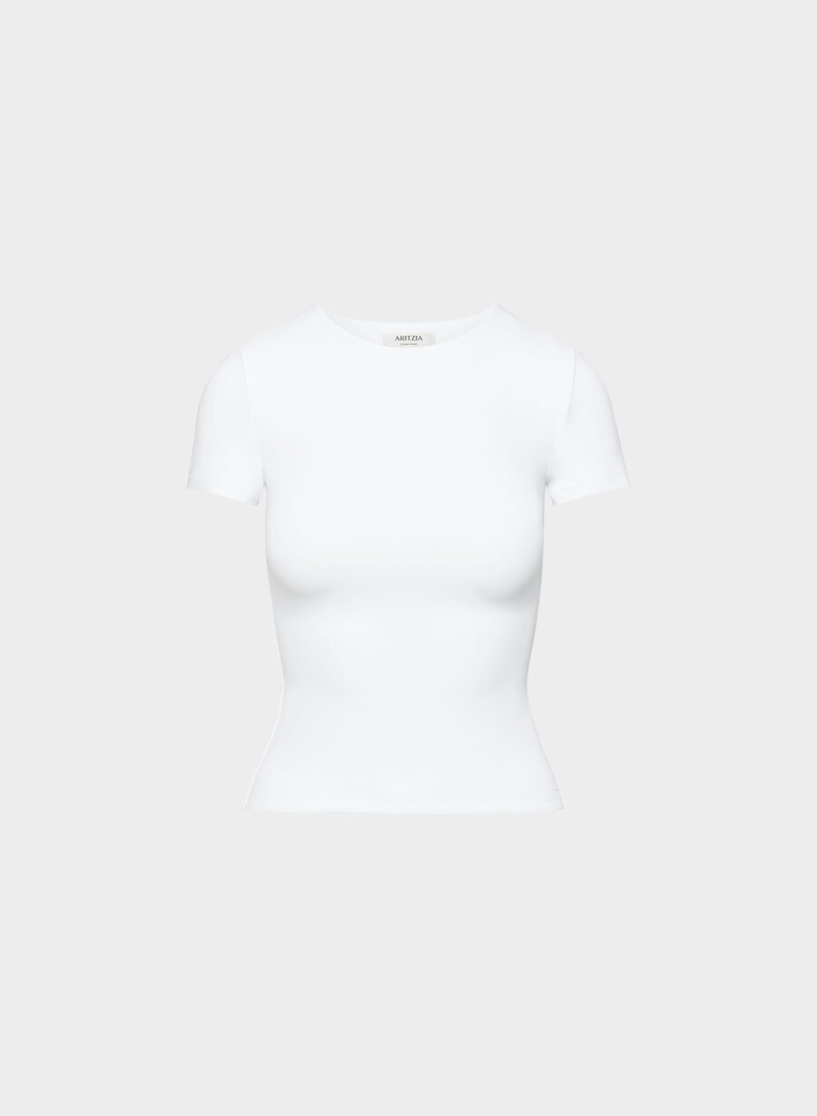 original contour marvel crew t-skjorte i hvitt