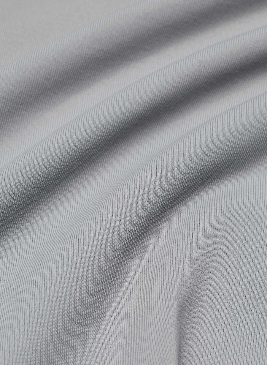 original contour splendid langermet genser med rund hals riverstone grÅ