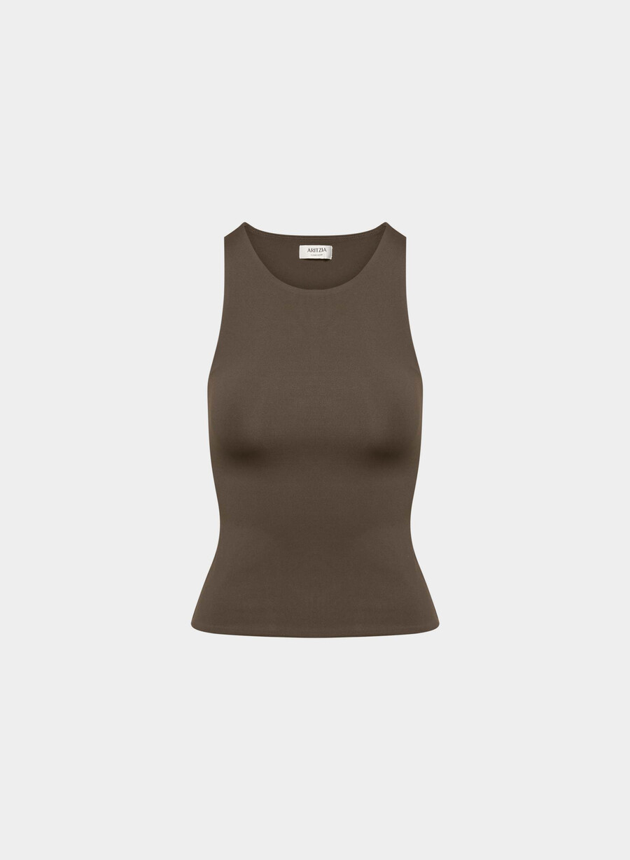 original contour 90-talls-singlet i mokkabrun