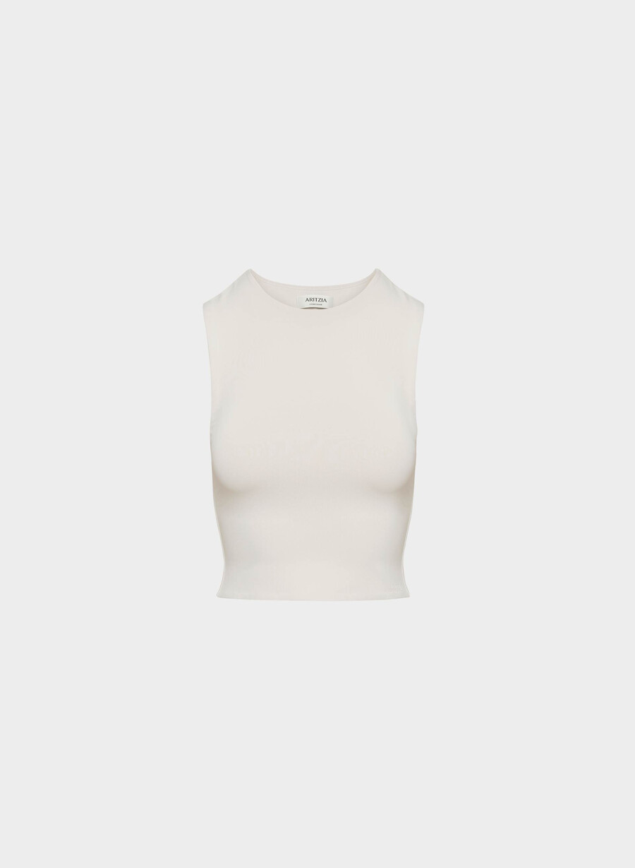 original contour tenor crew tanktop matte perle