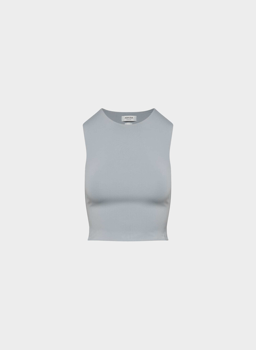 original contour tenor crew tanktop riverstone grey
