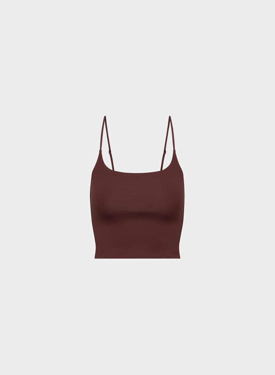original contour presence waist cami tanktop sumac burgundy