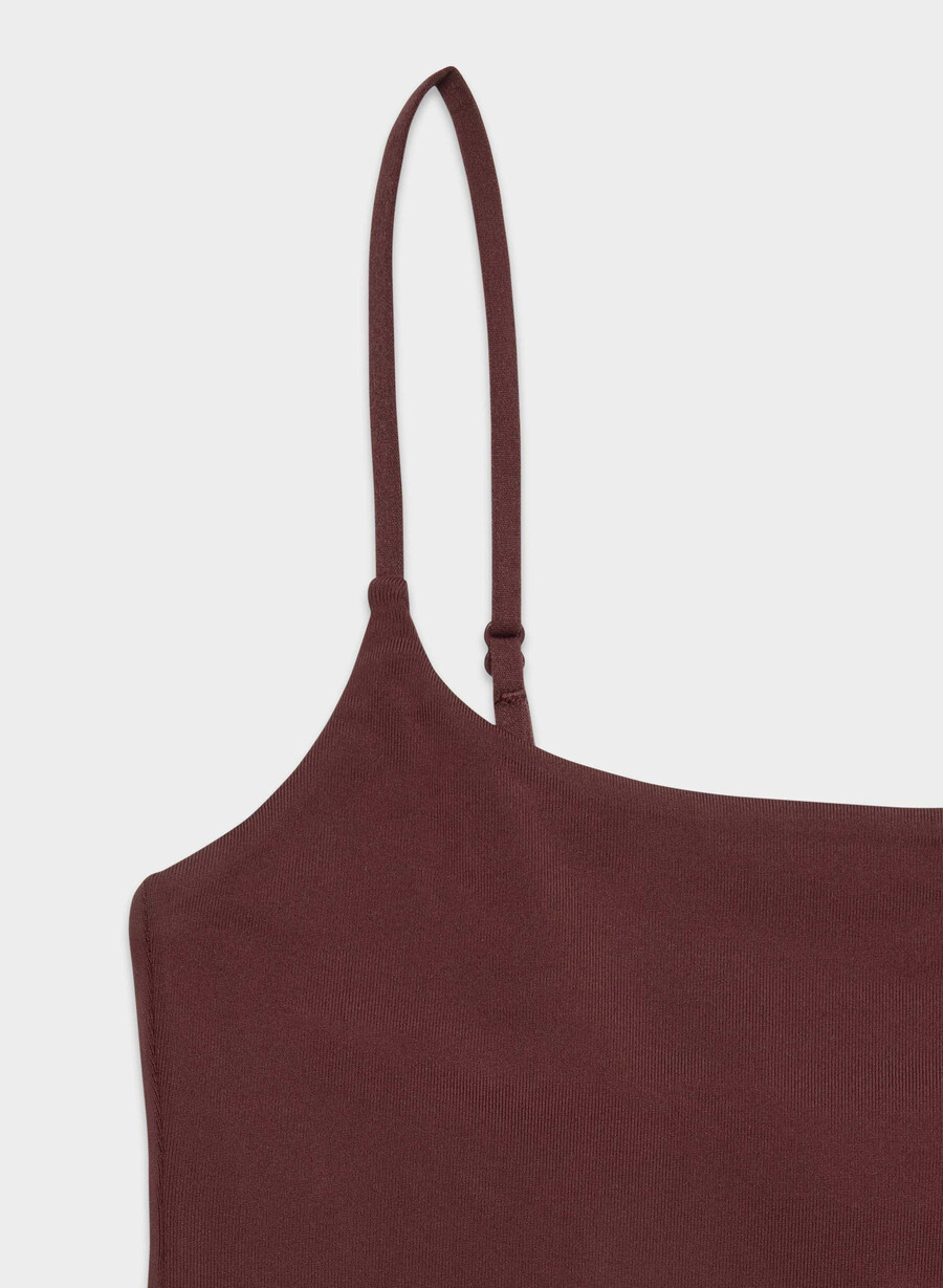 original contour presence waist cami tanktop sumac burgundy