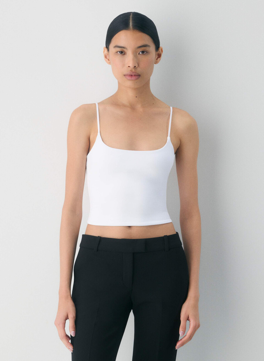 original contour presence waist cami tanktop sumac burgundy