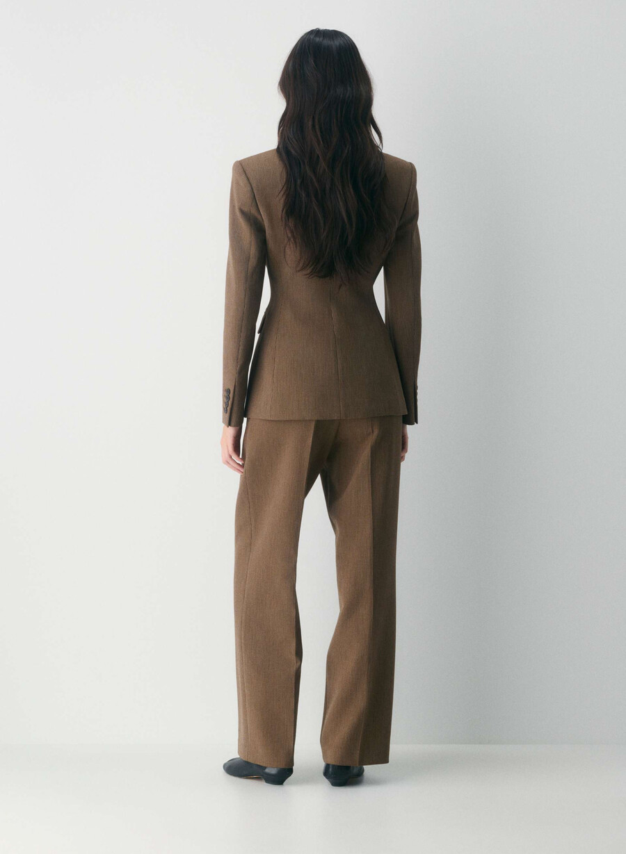 the effortless pant lo-rise - reessential svart