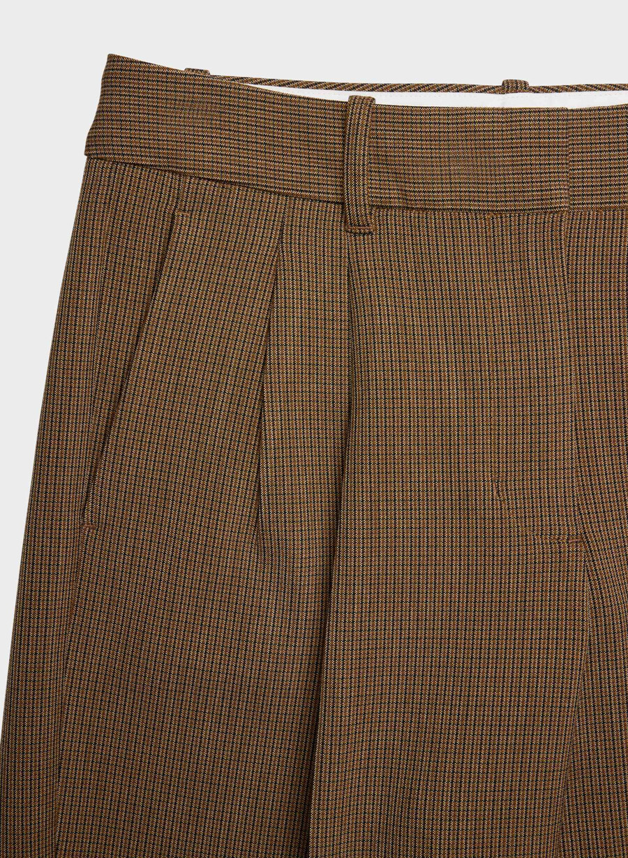 the effortless pant lo-rise - reessential kyle check svlmsc b