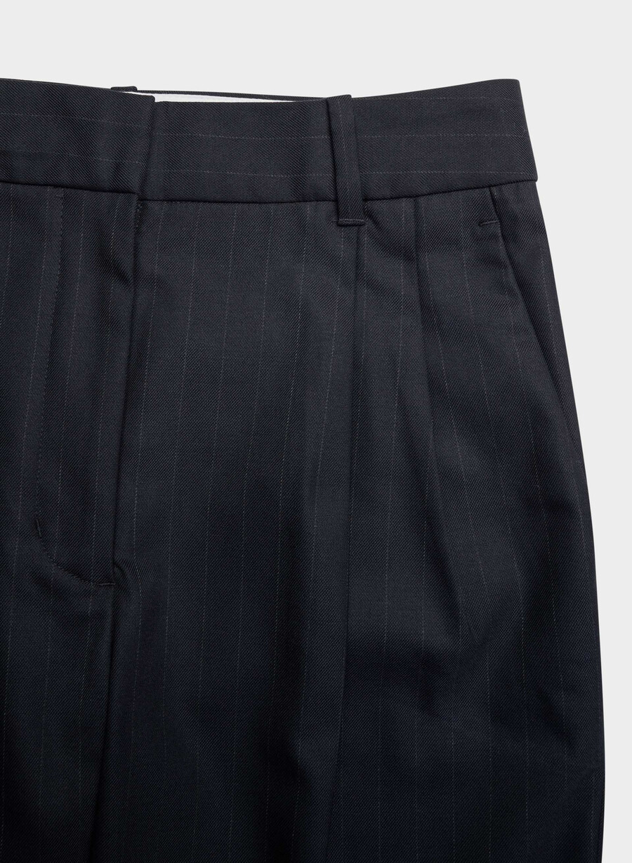 the effortless pant - raffinert brnt stripe dk n nv