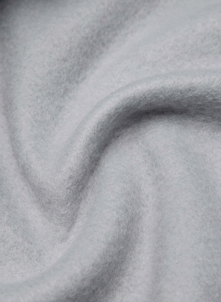 koselig hettegenser med fleece perfekt avskjæring og glidelås i sjokolademousse