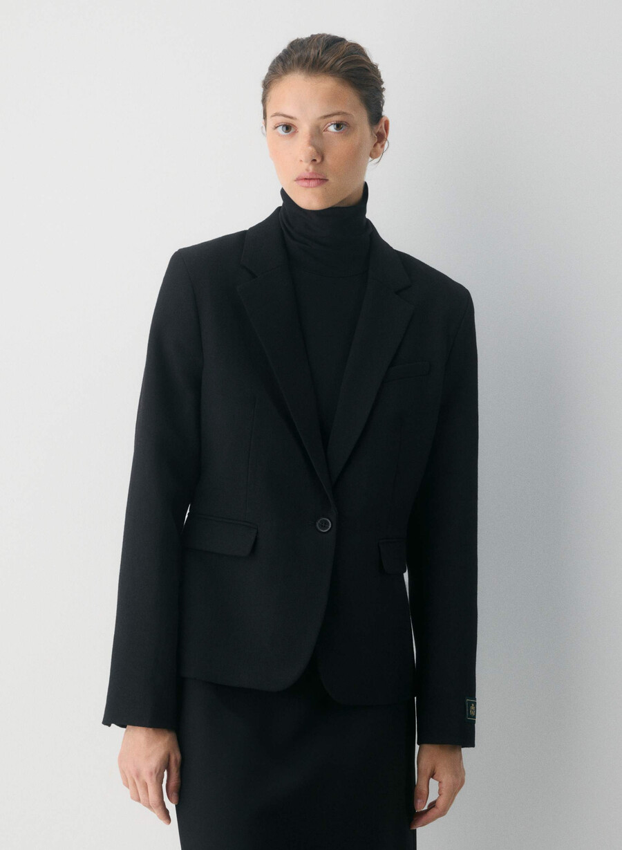 pelham ullblazer svart