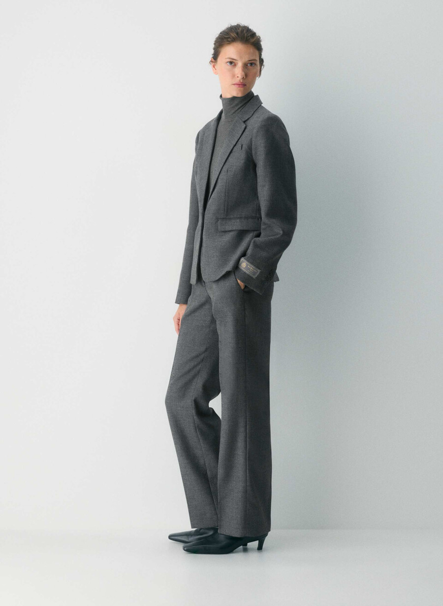 pelham ullblazer lynggrønn