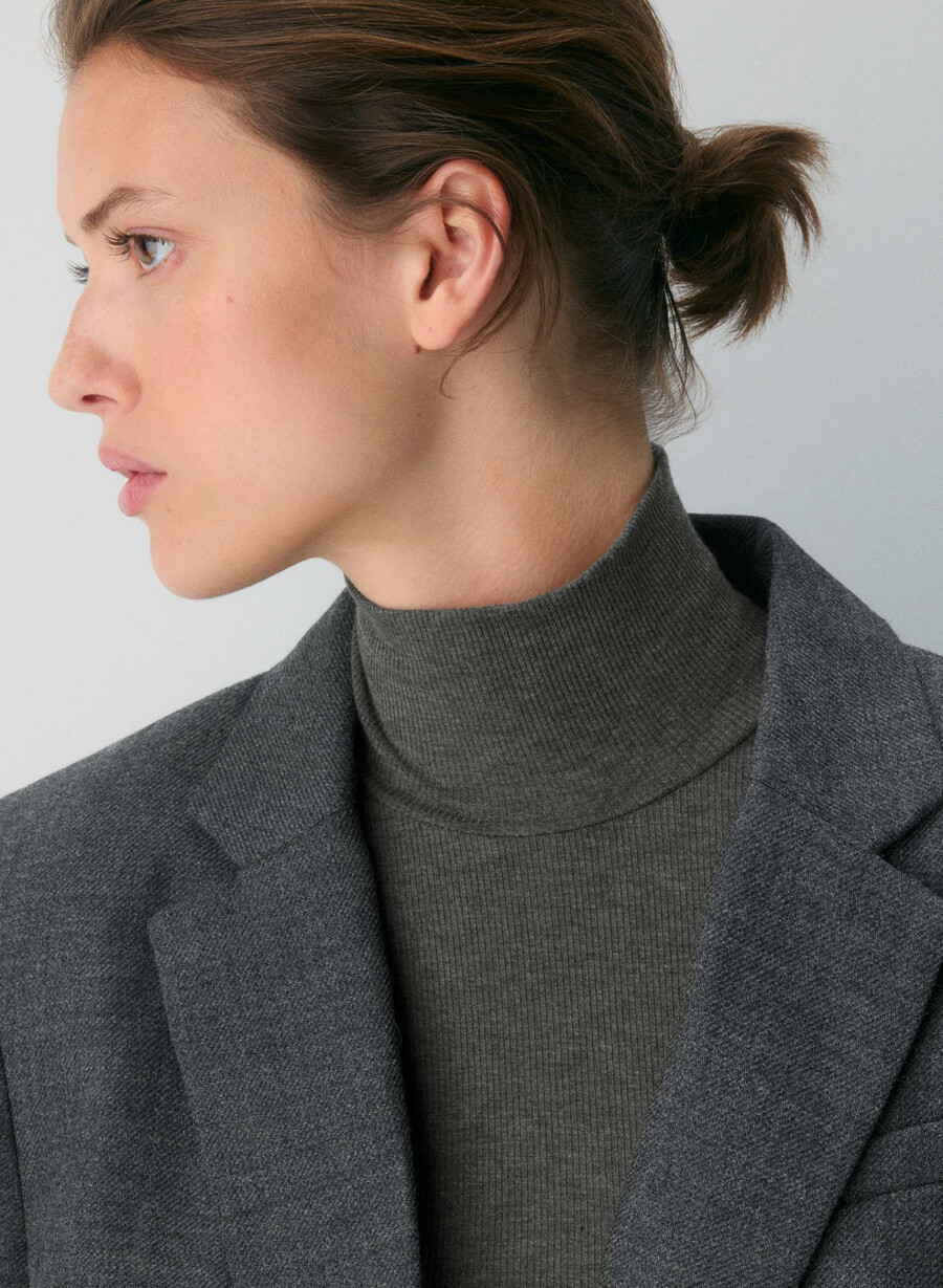 pelham ullblazer lynggrønn