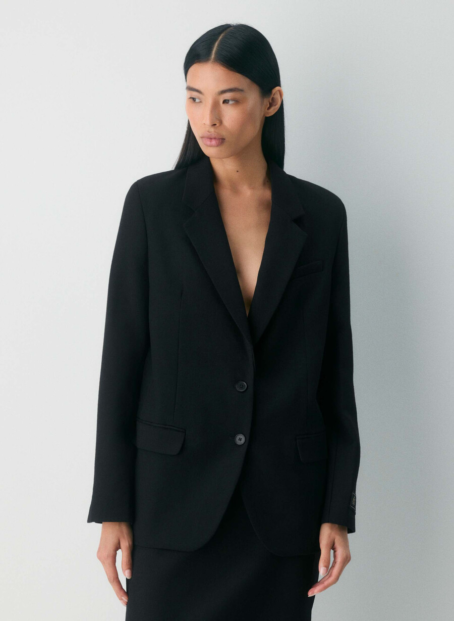 bette ullblazer svart