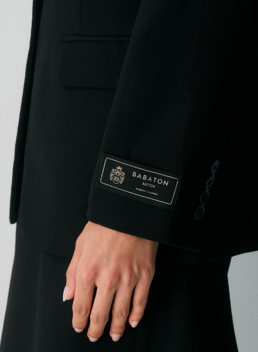 bette ullblazer svart