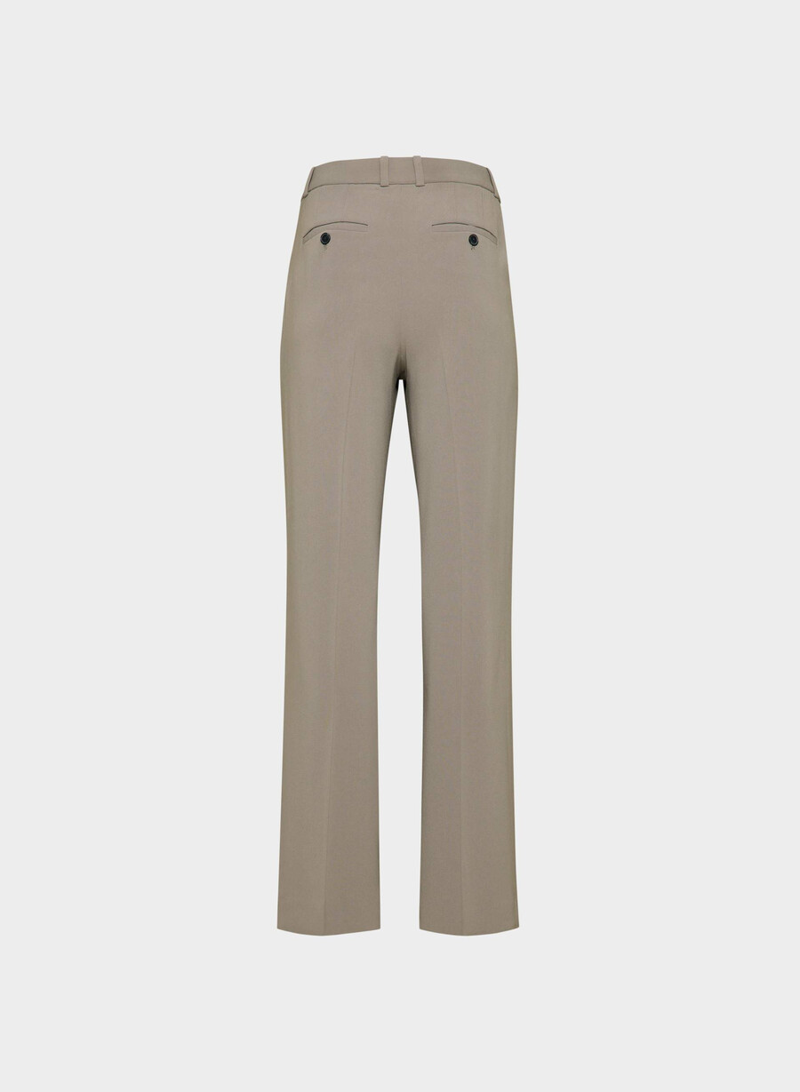 new agency bukse - sway crepe turner taupe
