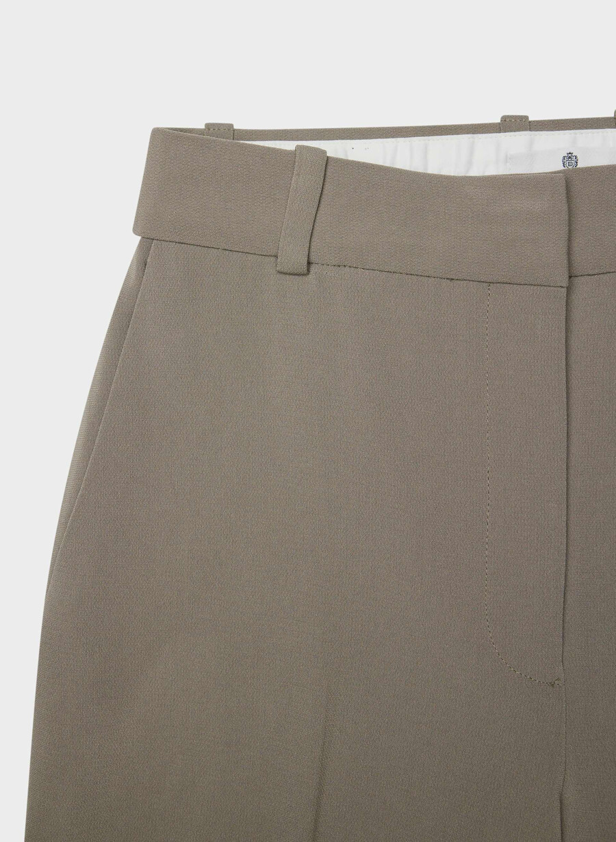 new agency bukse - sway crepe turner taupe