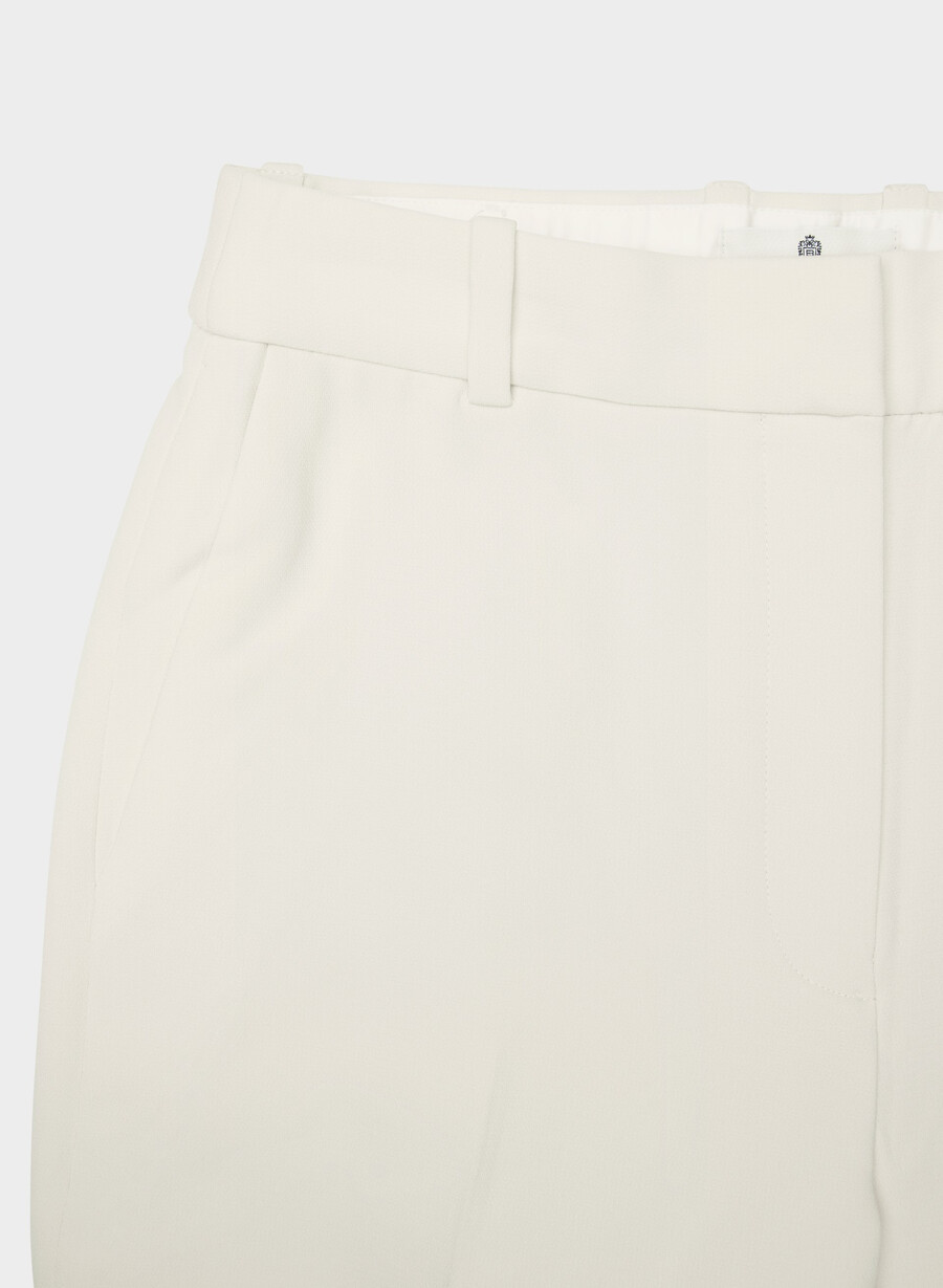new agency bukse - sway crepe vintage hvit