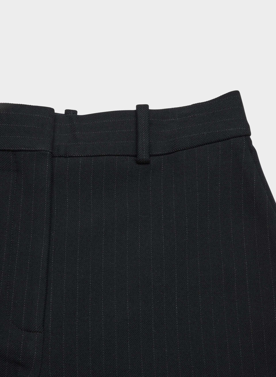 ny byrå mini short - reessential stn strp dn nvc gr