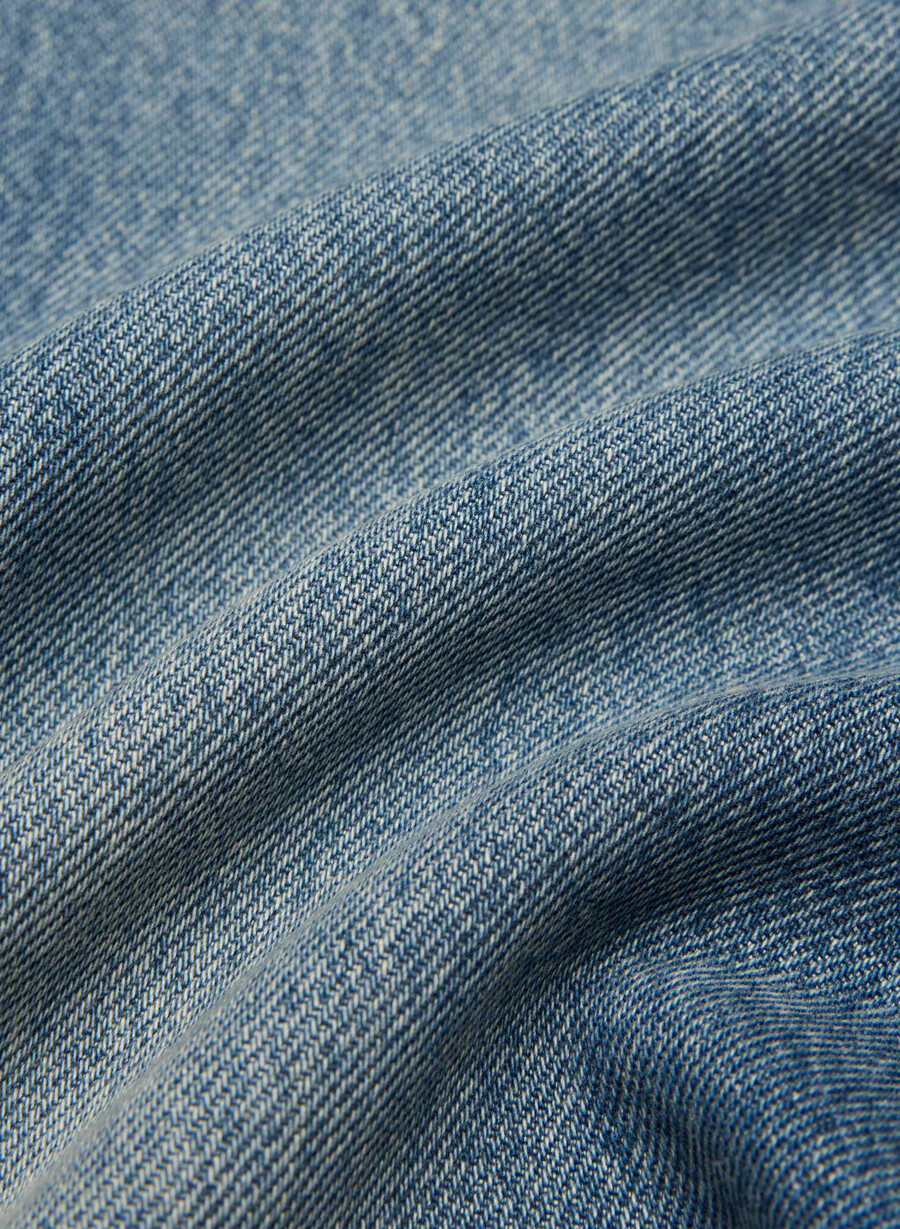 denim forum christy relaxed super lo-rise wide jeans vintage mørkeblå