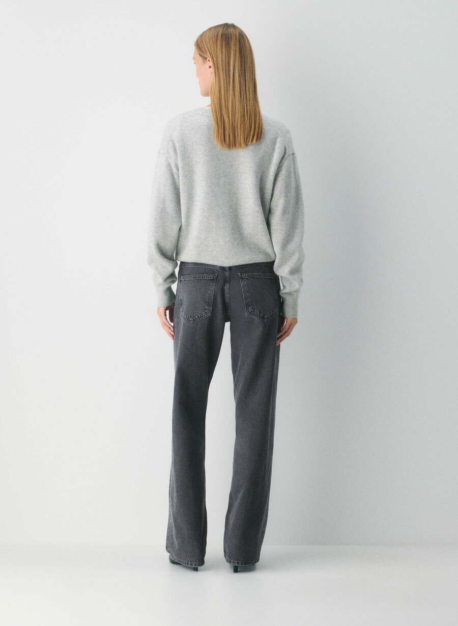 agolde lavt midje løs jeans symbolic