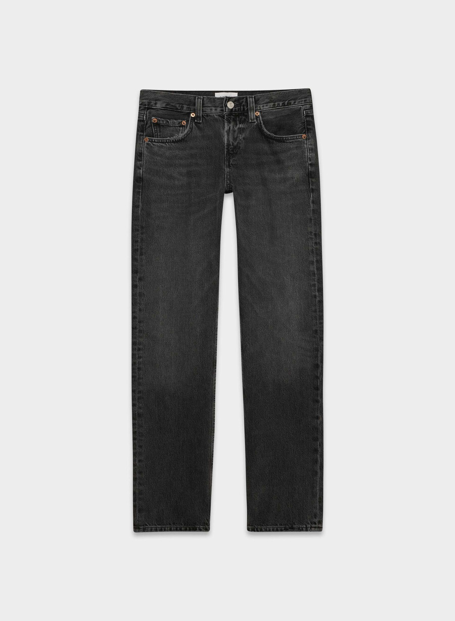 agolde lav midje slim jeans arcane