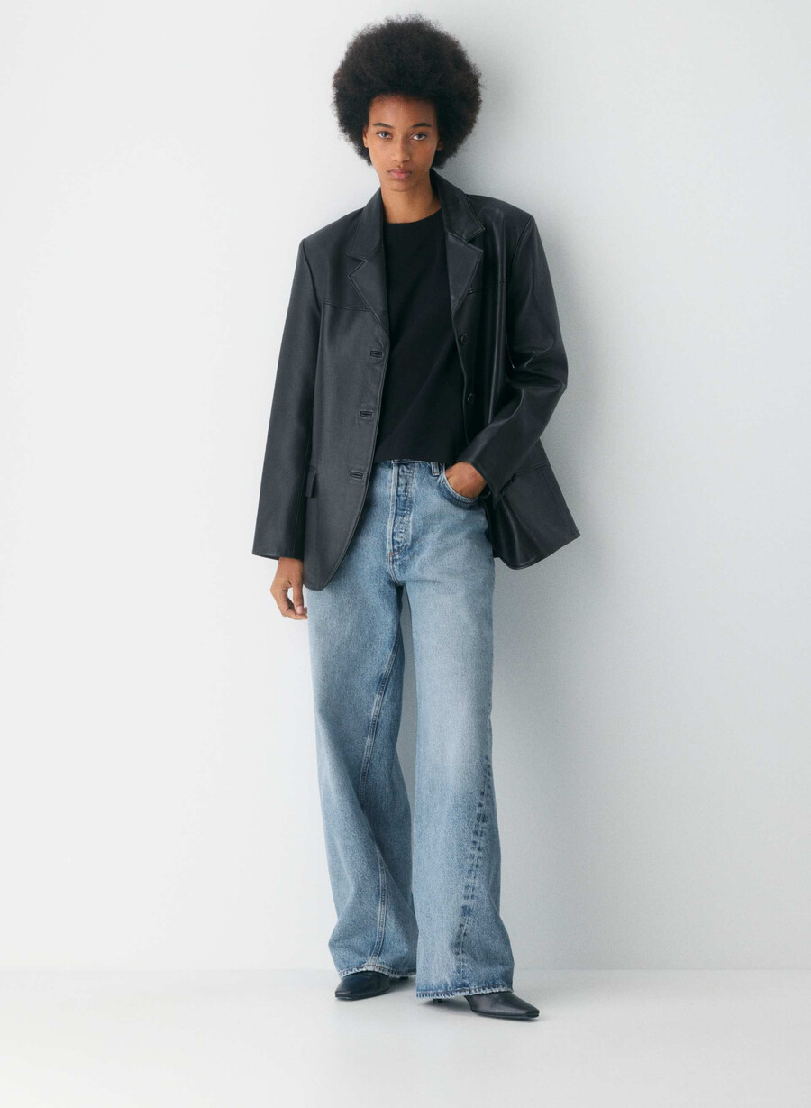 agolde twist lavslengte baggy jeans stage