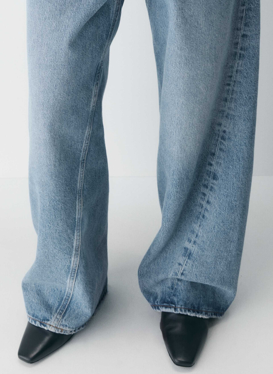 agolde twist lavslengte baggy jeans stage
