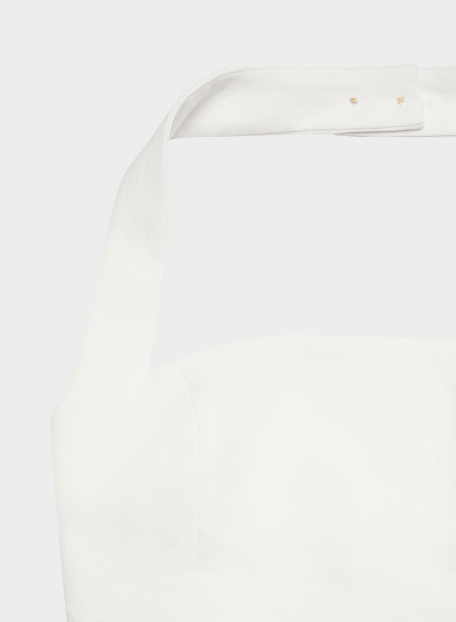 whisper halter topp - crepette lys bjørk
